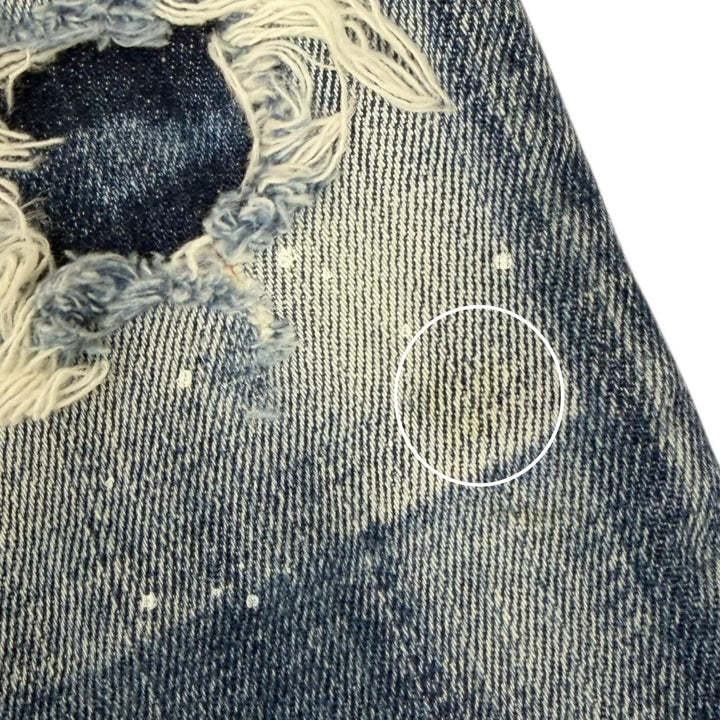 Great DSQUARED2 Denim pants UNDER PATCH SKATER JEANS Damage processing