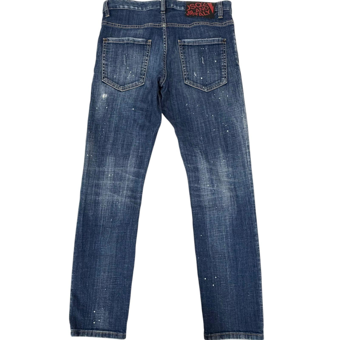 Great DSQUARED2 Denim pants UNDER PATCH SKATER JEANS Damage processing