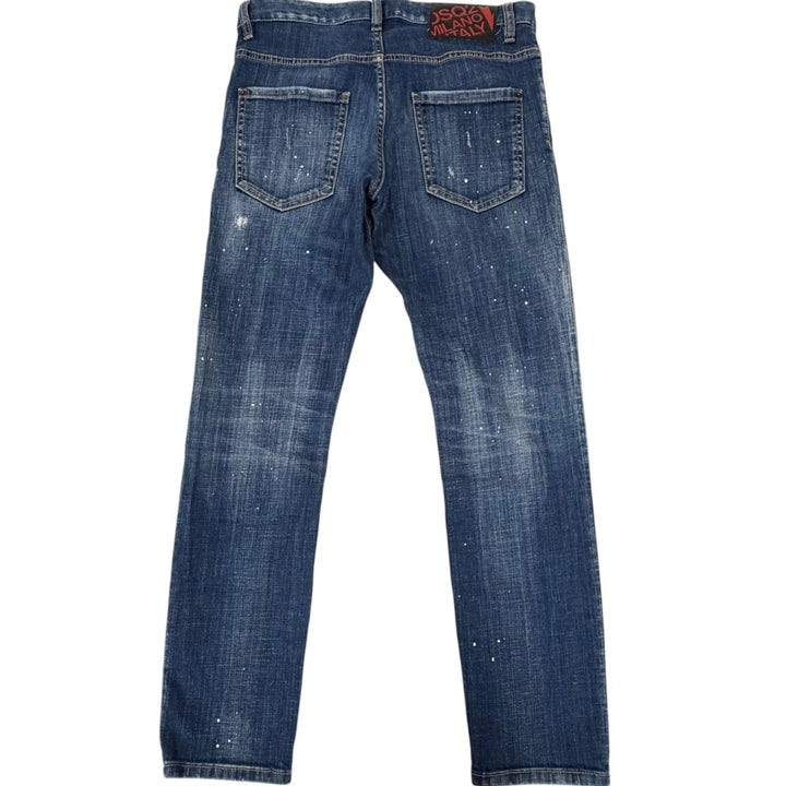 Great DSQUARED2 Denim pants UNDER PATCH SKATER JEANS Damage processing