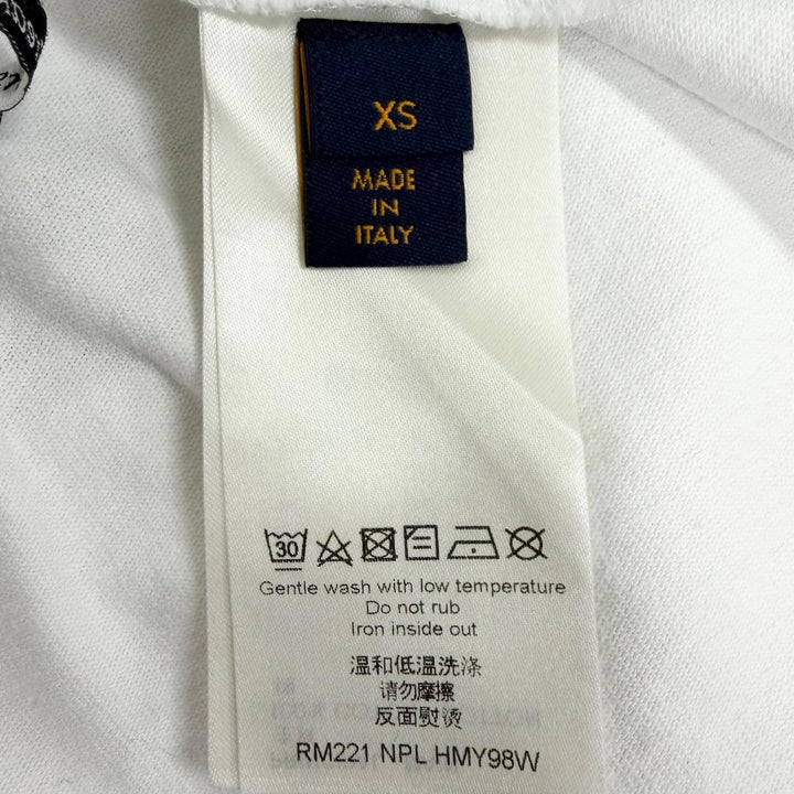 Great LOUIS VUITTON Short sleeve T-shirt Amen Break Kickflip Inside Out white