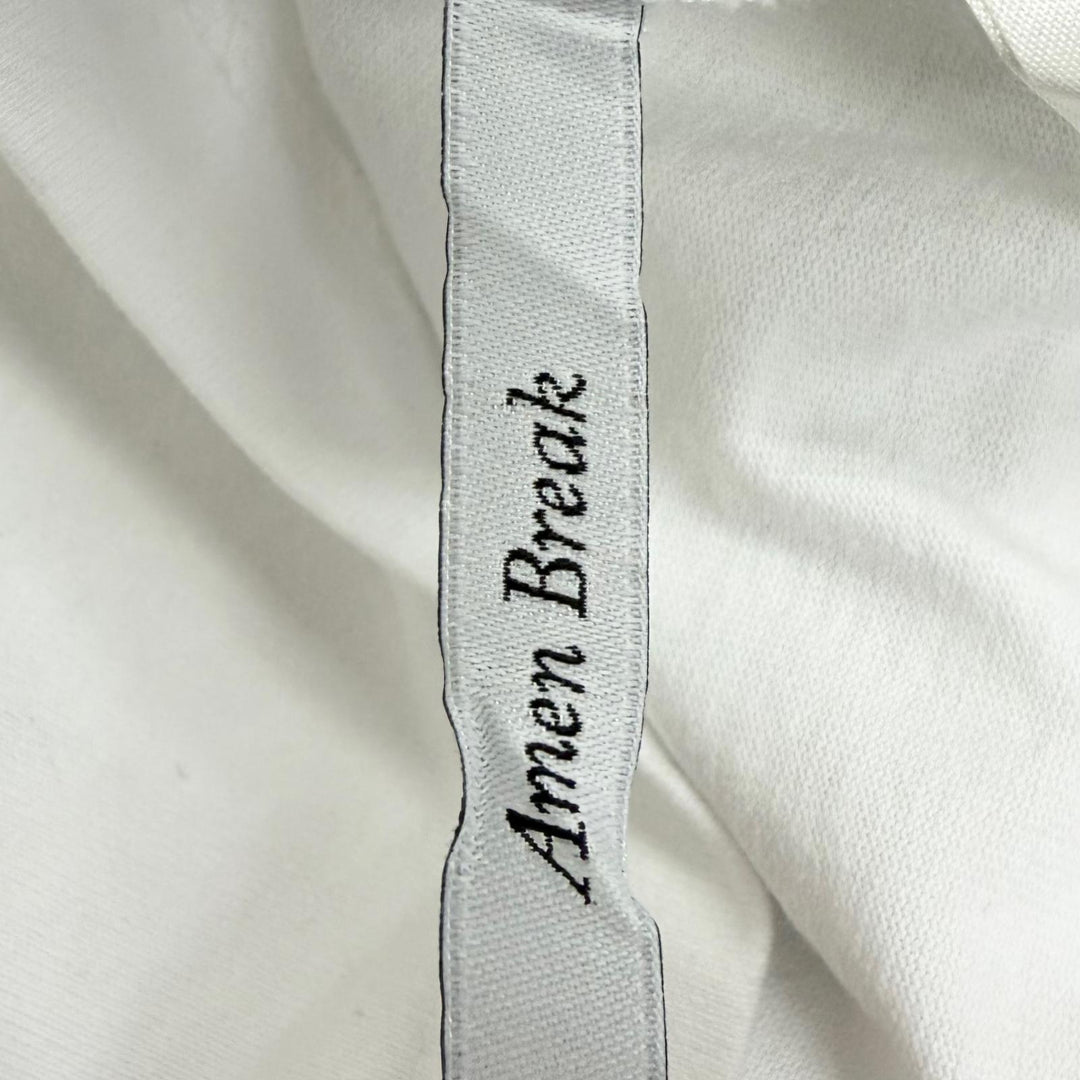 Great LOUIS VUITTON Short sleeve T-shirt Amen Break Kickflip Inside Out white