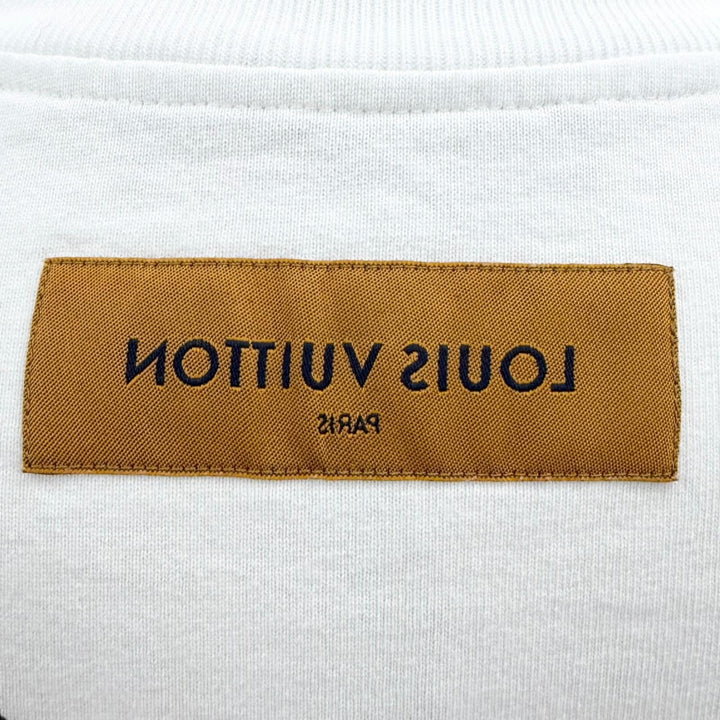 Great LOUIS VUITTON Short sleeve T-shirt Amen Break Kickflip Inside Out white