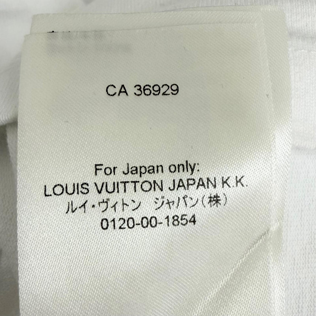 Great LOUIS VUITTON Short sleeve T-shirt Amen Break Kickflip Inside Out white