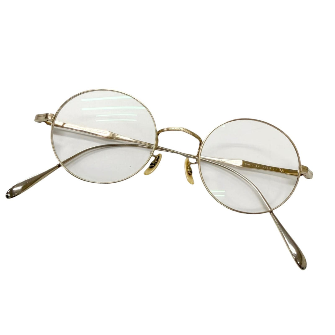 Great BJ CLASSIC COLLECTION Glasses Round frame antique gold
