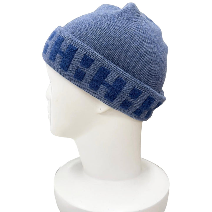 Pristine HERMES Knit cap BONNET RAJASTAN Margiela-era H logo