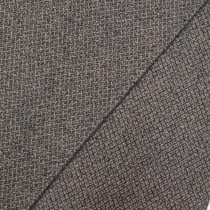 Great CHANEL Scarf COCO Mark all-over pattern Brown cashmere Women G18