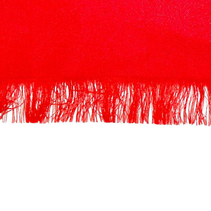 Excellent LOUIS VUITTON scarf Escalp Capri Monogram Mini Fringe silk M71053