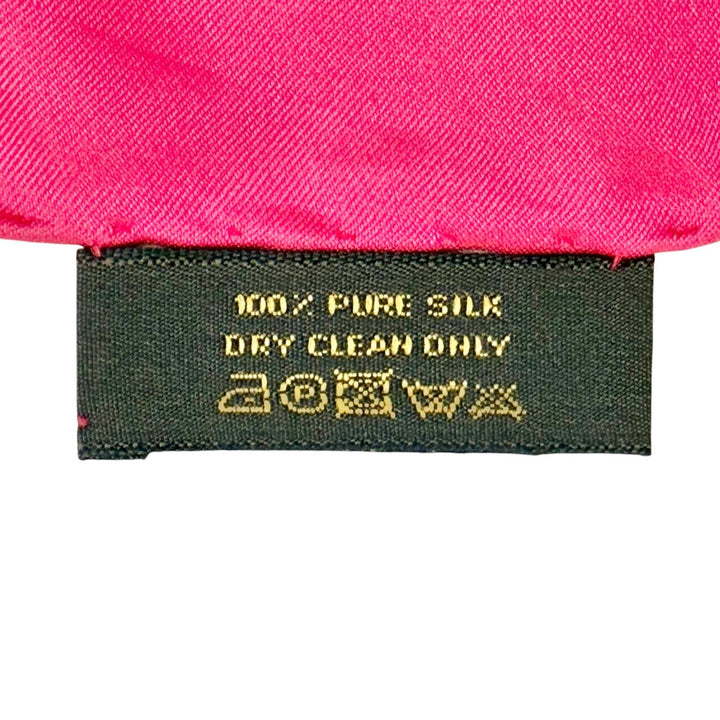 Excellent LOUIS VUITTON scarf Escalp Capri Monogram Mini Fringe silk M71053