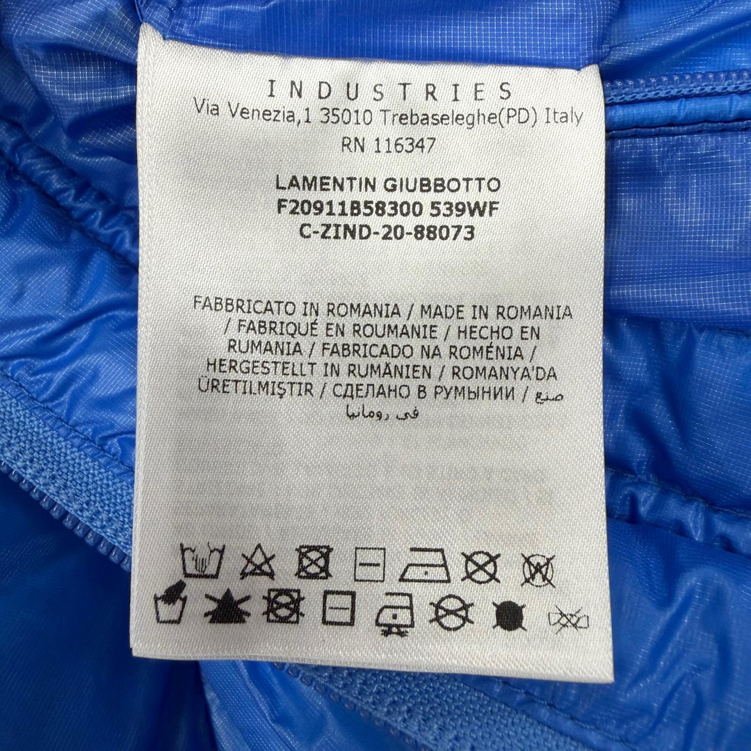 Great MONCLER Down jacket LAMENTIN blue Nylon mens 2 F20911B58300