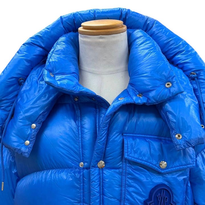 Great MONCLER Down jacket LAMENTIN blue Nylon mens 2 F20911B58300