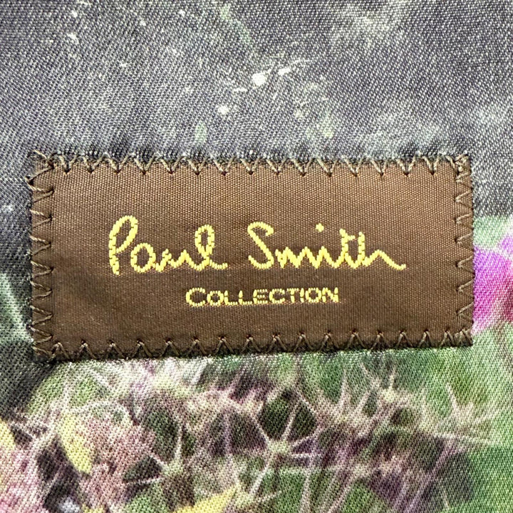 Excellent PAUL SMITH COLLECTION Chester coat Herringbone patterned lining Gurege