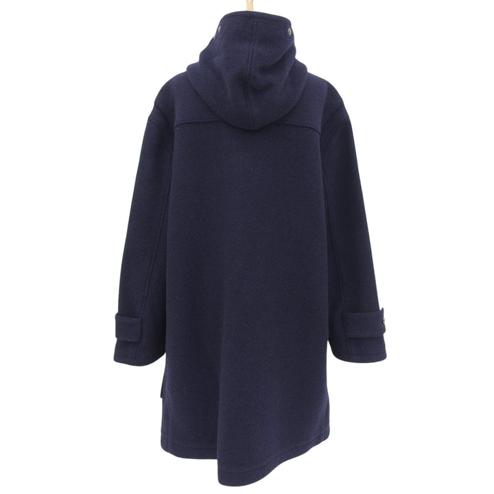 Great POLO RALPH LAUREN Duffel coat Toggle button, with hood Navy wool mens L