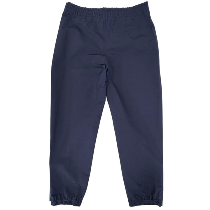 Pristine DIOR Pants Logo belt tapered pants chef Navy cotton mens 48