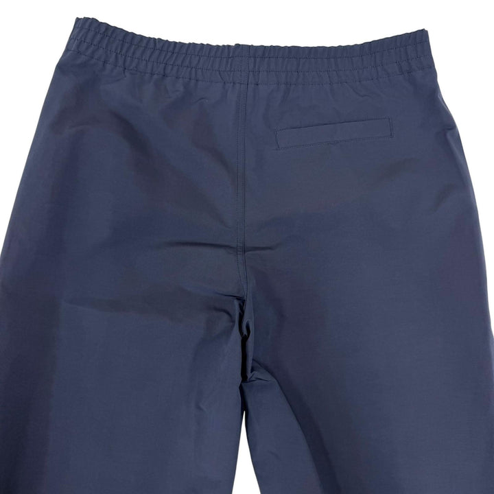 Pristine DIOR Pants Logo belt tapered pants chef Navy cotton mens 48