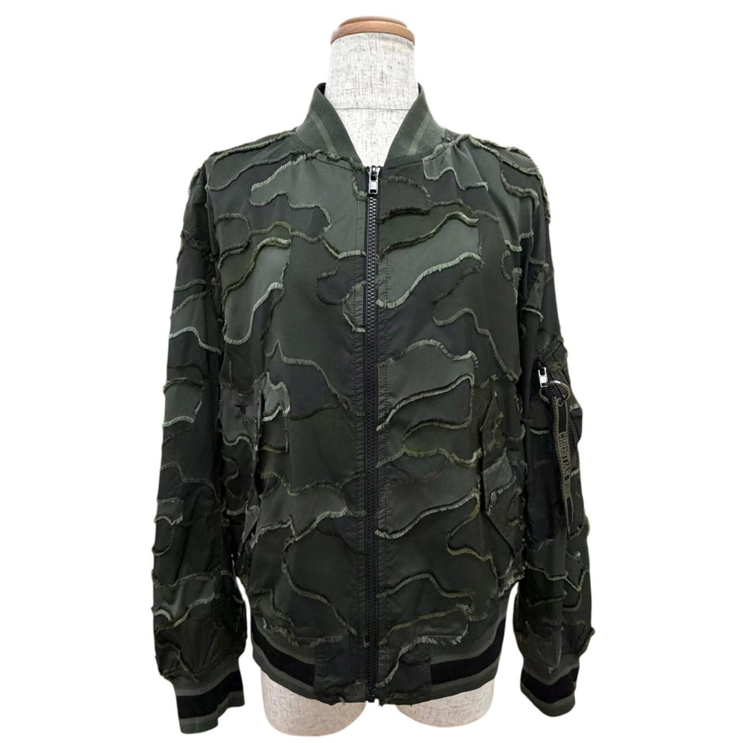 Pristine Christian Dior Bomber jacket camouflage jacquard 42 017C14A2960