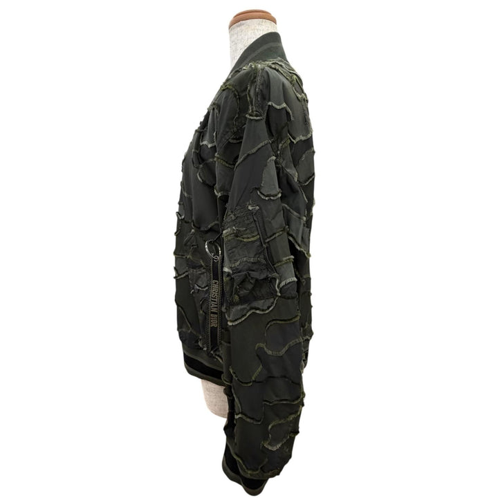 Pristine Christian Dior Bomber jacket camouflage jacquard 42 017C14A2960