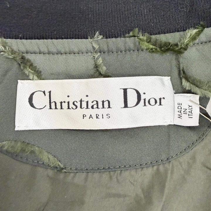Pristine Christian Dior Bomber jacket camouflage jacquard 42 017C14A2960