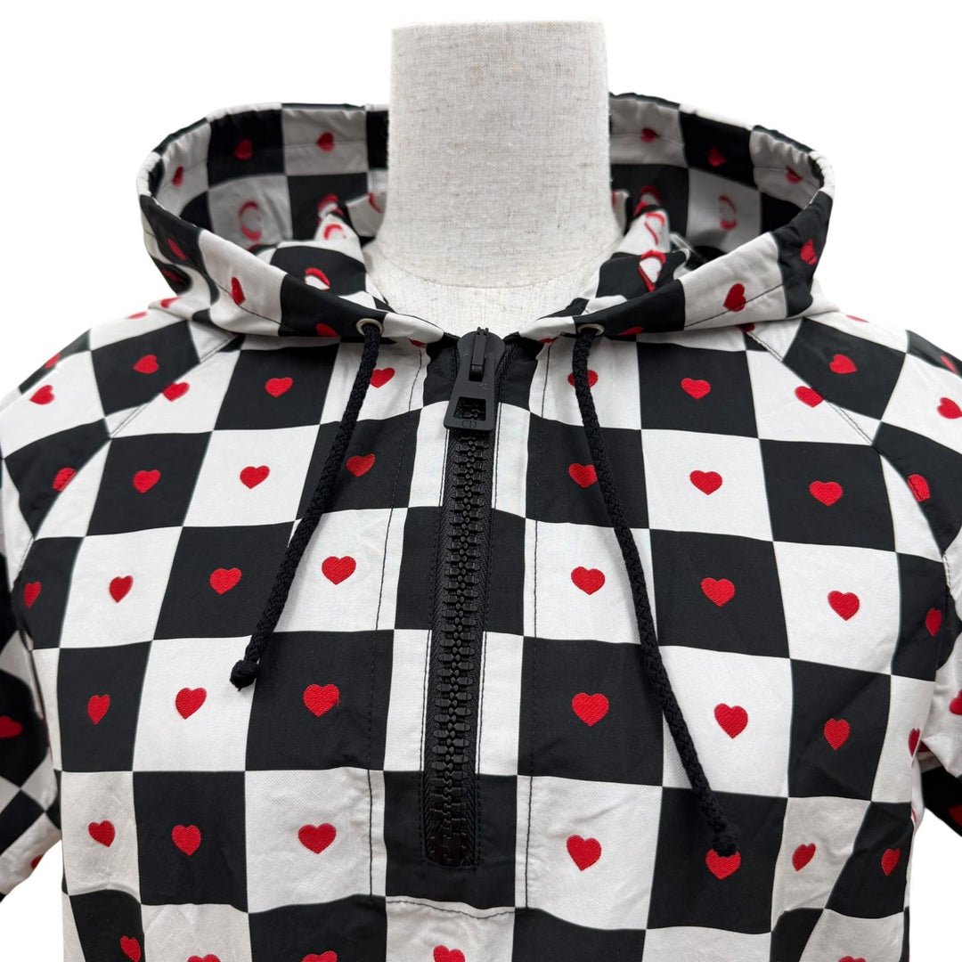 Pristine Christian Dior one piece D-CHESS HEART Heart lattice pattern 38