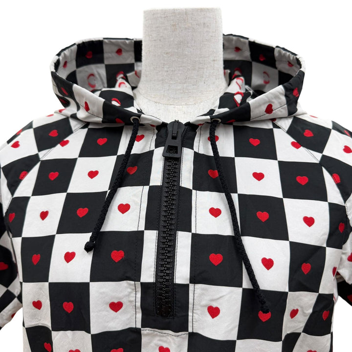 Pristine Christian Dior one piece D-CHESS HEART Heart lattice pattern 38