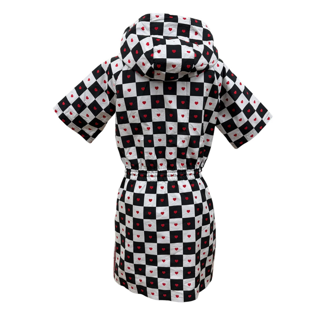 Pristine Christian Dior one piece D-CHESS HEART Heart lattice pattern 38