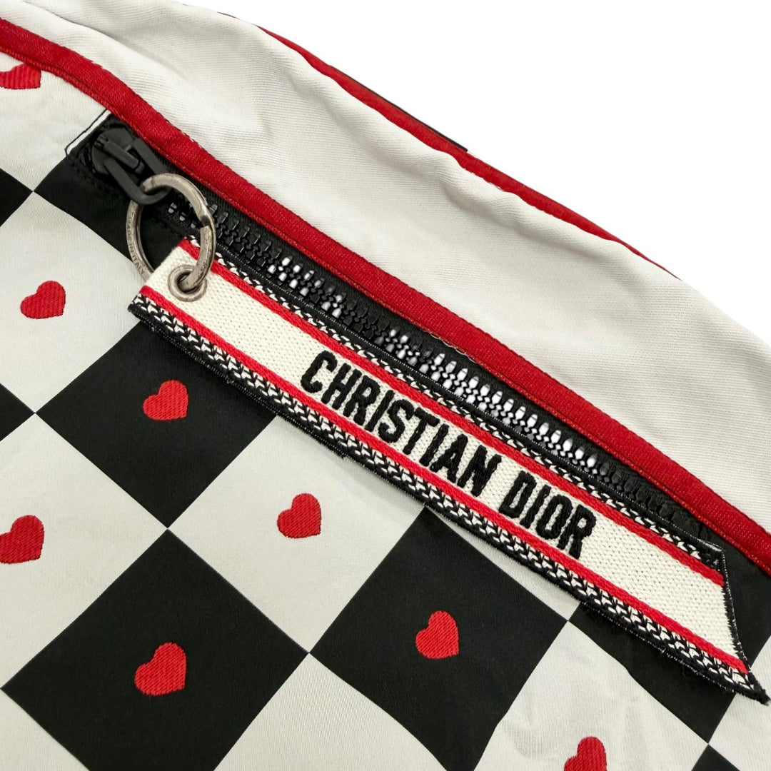 Pristine Christian Dior one piece D-CHESS HEART Heart lattice pattern 38