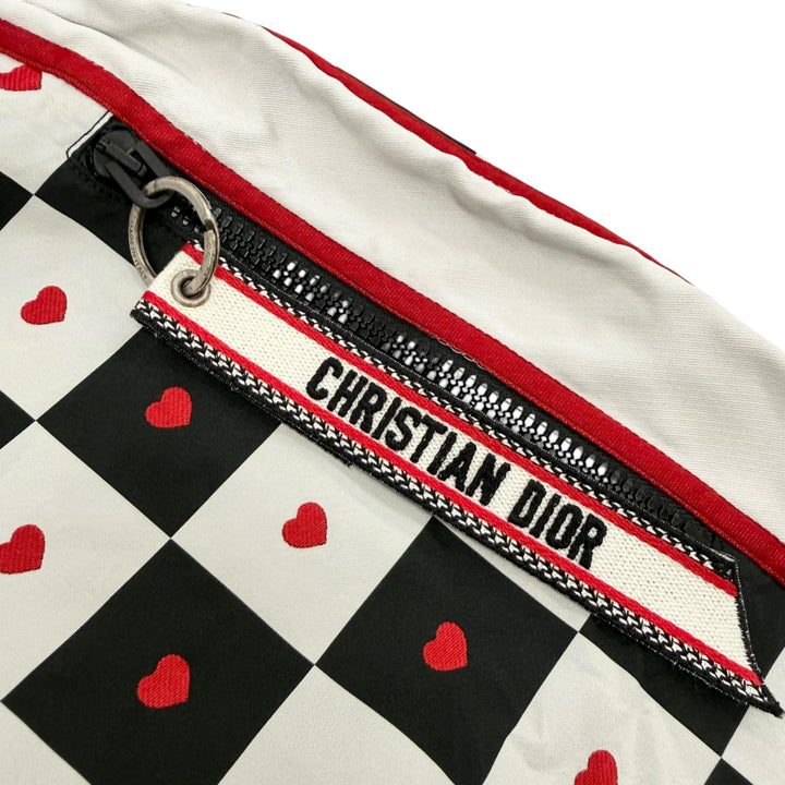Pristine Christian Dior one piece D-CHESS HEART Heart lattice pattern 38