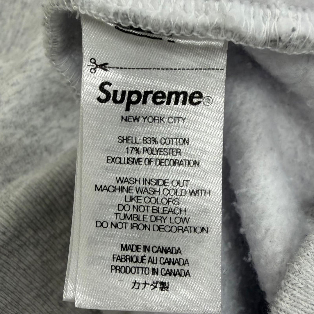 Discounted Great Supreme sweat Collegiate Half Zip Pullover Half zip Light gray