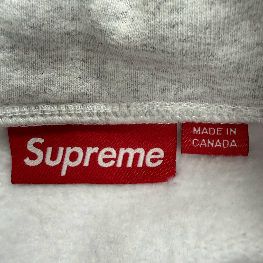 Discounted Great Supreme sweat Collegiate Half Zip Pullover Half zip Light gray