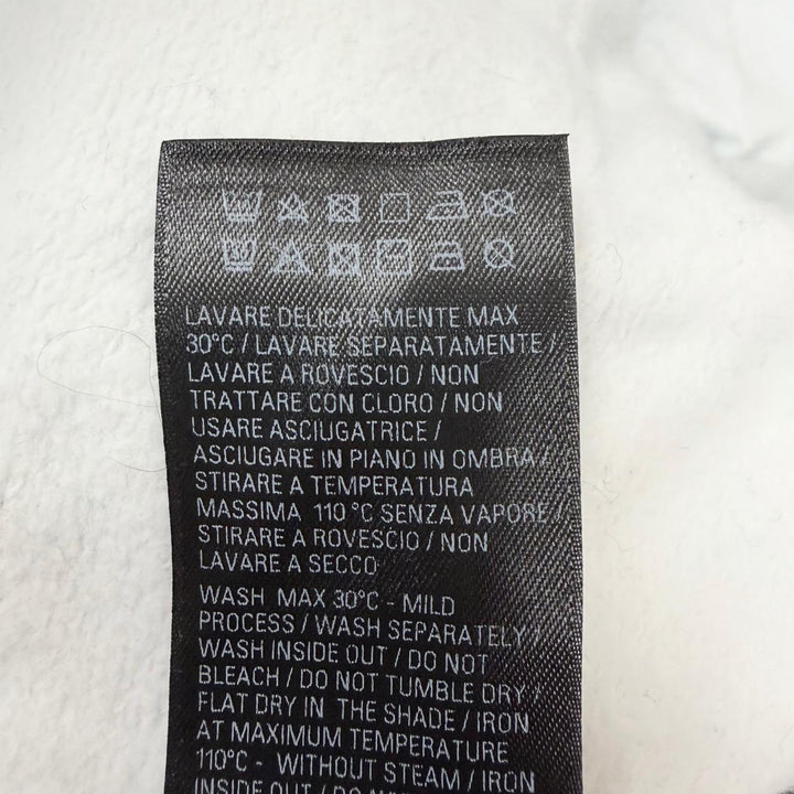 Excellent BALENCIAGA Denim pants Trompe l'oeil denim transfer print