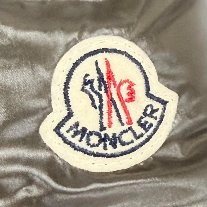 Pristine MONCLER Down jacket LIRIOPE Logo patch khaki Women 1 D20934690905