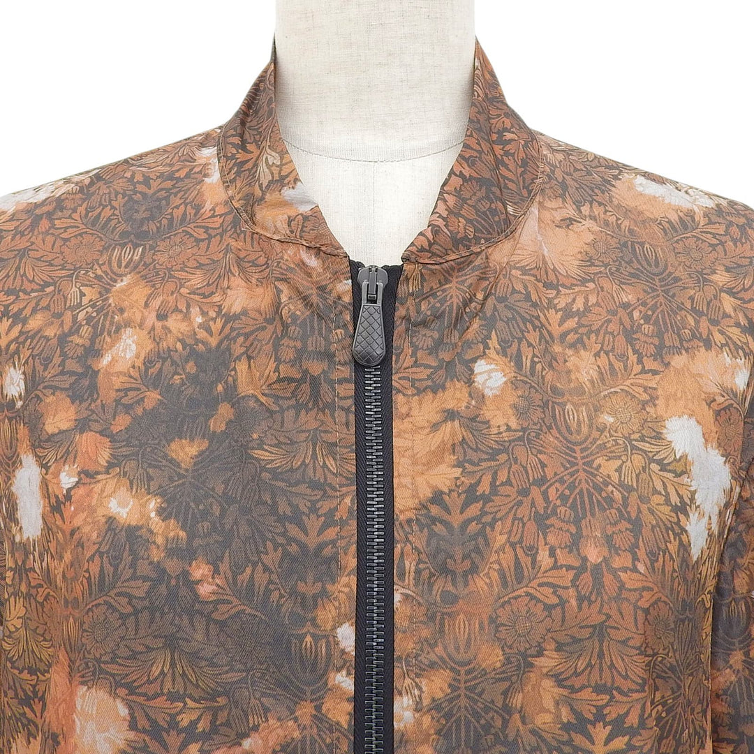 Great BOTTEGAVENETA Blouson All-over print bomber jacket, zip-up. 44 365741
