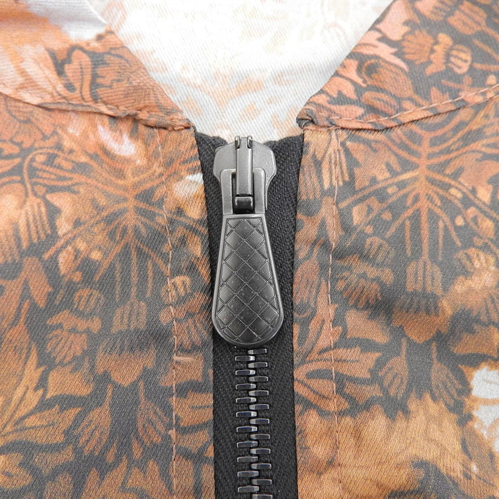 Great BOTTEGAVENETA Blouson All-over print bomber jacket, zip-up. 44 365741