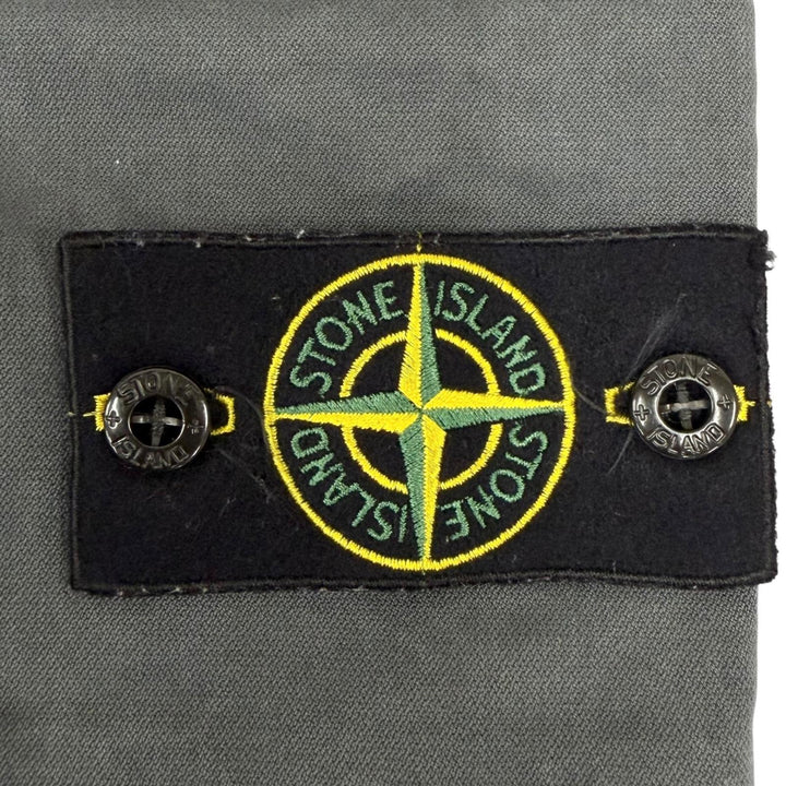 Great STONE ISLAND Pants Fade-finished cargo gray cotton mens 38 7615313L1