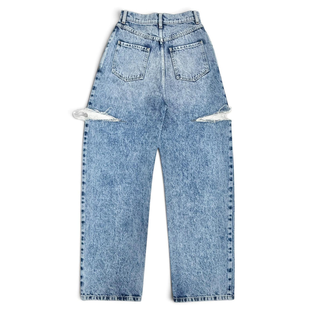 Excellent Maison Margiela 1 Denim pants Slash detail, cut-off, 38 S51LA0051
