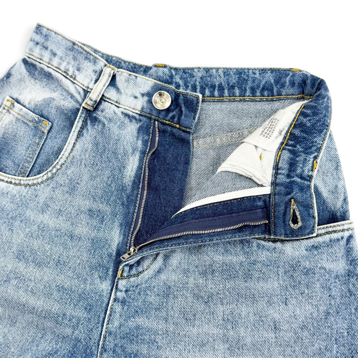 Excellent Maison Margiela 1 Denim pants Slash detail, cut-off, 38 S51LA0051
