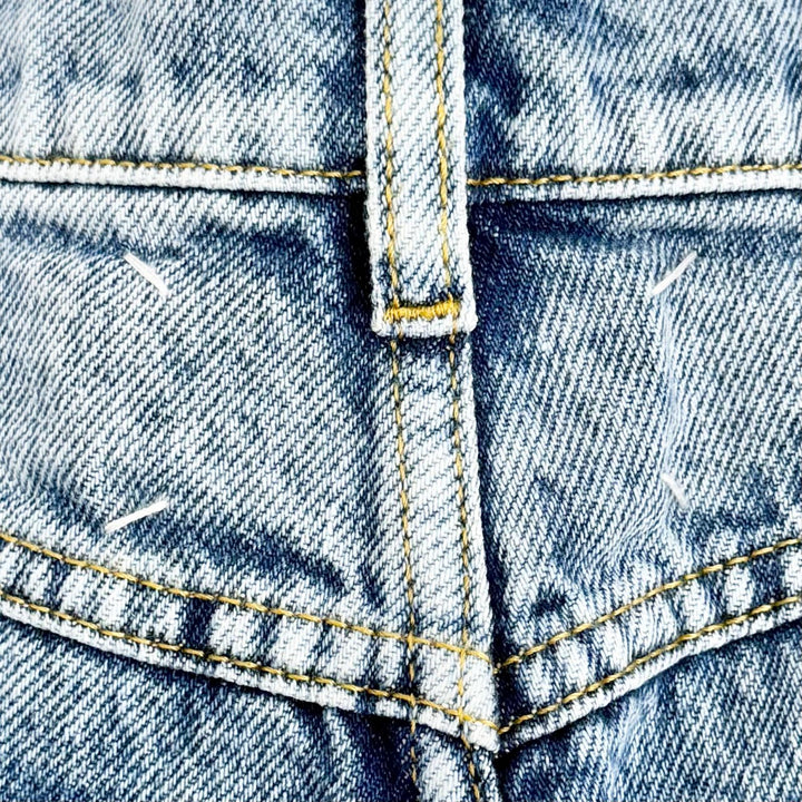 Excellent Maison Margiela 1 Denim pants Slash detail, cut-off, 38 S51LA0051