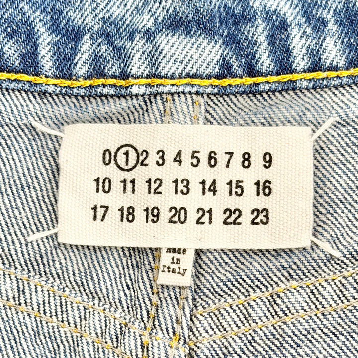 Excellent Maison Margiela 1 Denim pants Slash detail, cut-off, 38 S51LA0051