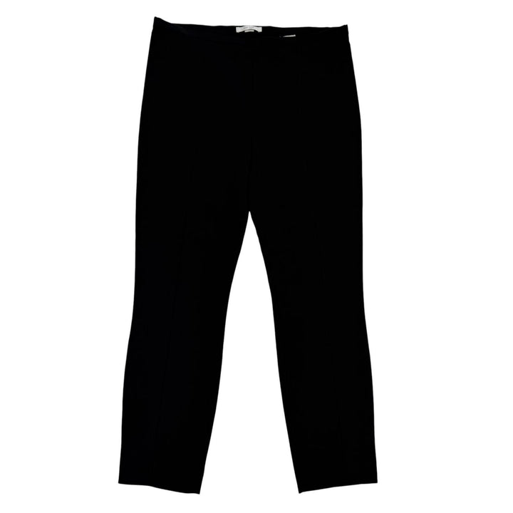 Excellent THE ROW Pants Logo button bottoms black Rayon Women 8 139150