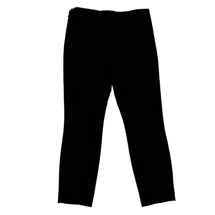 Excellent THE ROW Pants Logo button bottoms black Rayon Women 8 139150