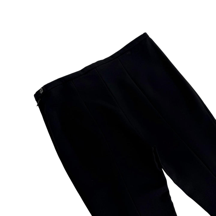 Excellent THE ROW Pants Logo button bottoms black Rayon Women 8 139150