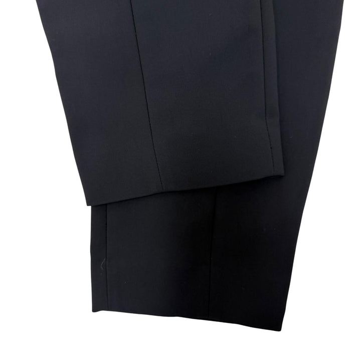 Excellent THE ROW Pants Logo button bottoms black Rayon Women 8 139150