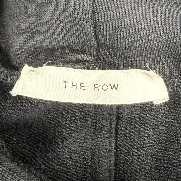 Great THE ROW hoodie ESSONI TOP Hooded Oversized black cotton Women S 386-K290