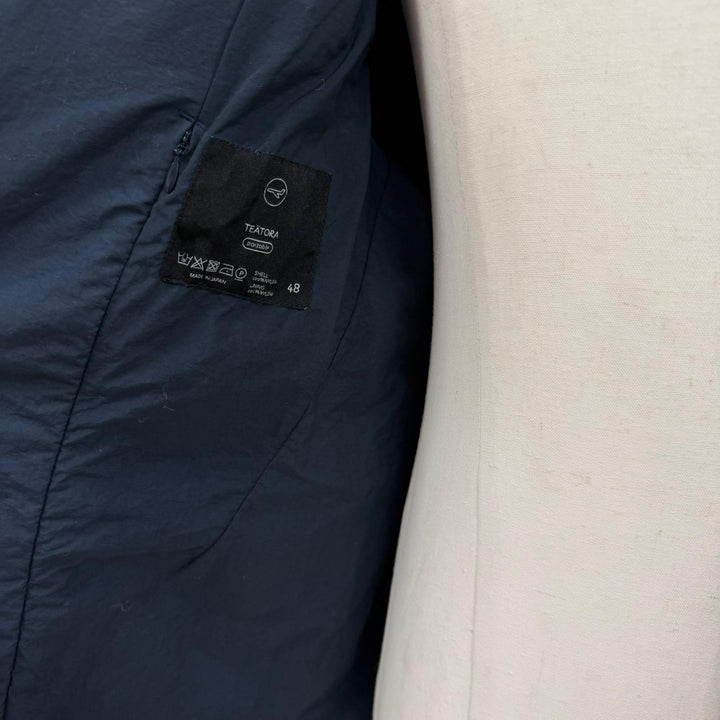 Excellent TEATORA tailored jacket Device JKT 5B packable single Navy 48 TT-203-P