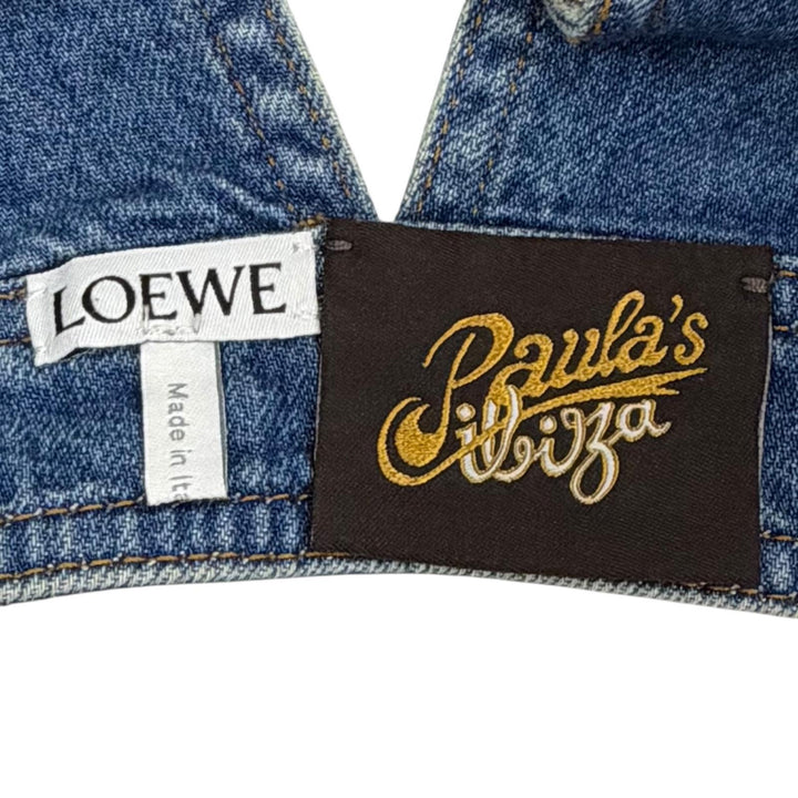 Excellent LOEWE×Paulas Ibiza two-piece set cotton 36 S616Y12X02 S616Y11X18