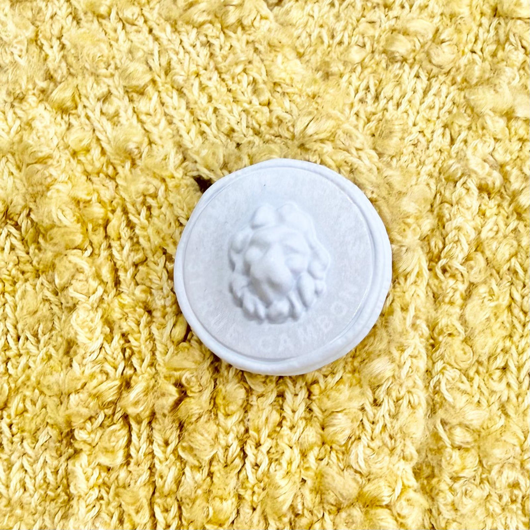 Excellent CHANEL cardigan Lion Button Belted V-Neck Long Sleeve Knit Top 34