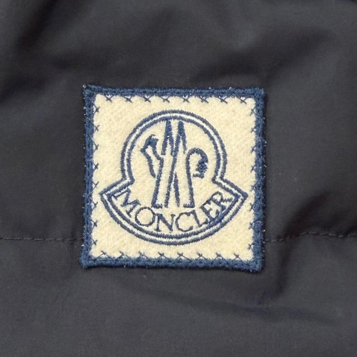 Very Good MONCLER GAMME BLEU Down jacket black wool mens 0 23914032480