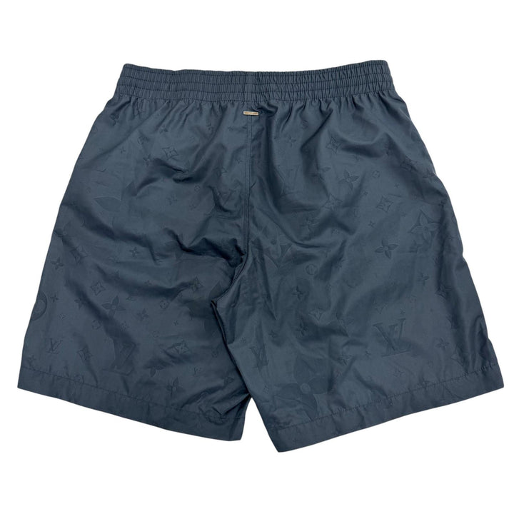 Excellent LOUIS VUITTON Shorts Signature Swimboard Shorts Navy XS 1A7Y0M