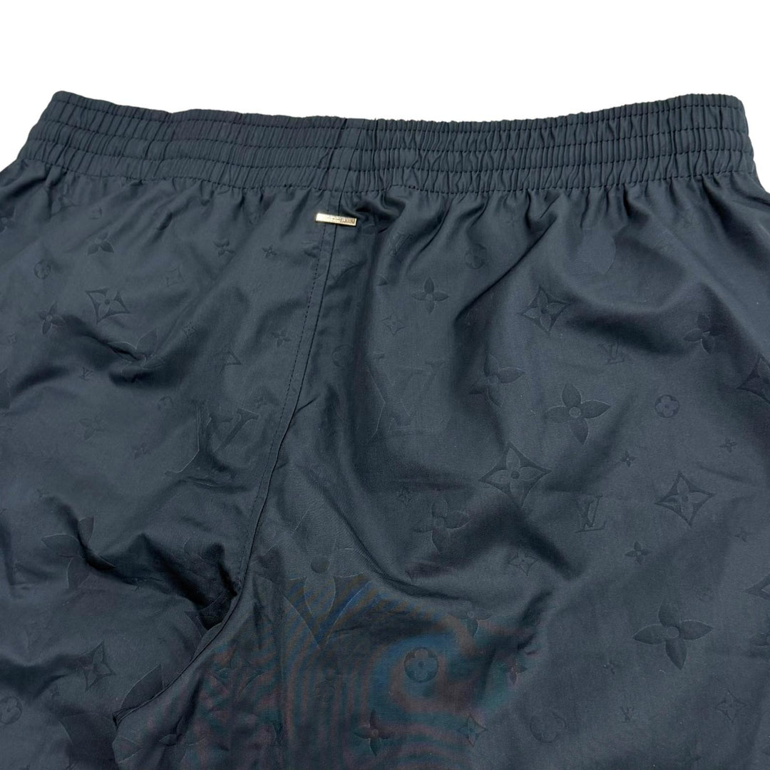 Excellent LOUIS VUITTON Shorts Signature Swimboard Shorts Navy XS 1A7Y0M