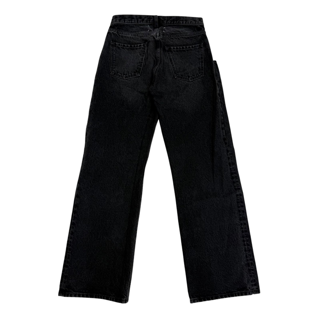Excellent Maison Margiela 1 pants 5-pocket wide denim pants Black 38 S51LA0052