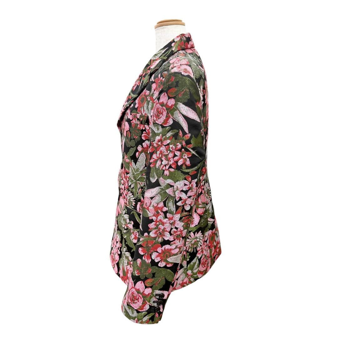Excellent COMME des GARCONS tailored jacket Gobelin Jacquard Floral S GK-J023
